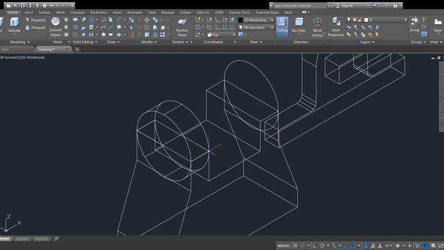 Autodesk AutoCAD 3d drawing смотреть онлайн