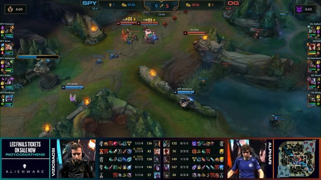 SPY vs. OG - Week 8 Day 1 | LEC Summer Split | Splyce vs. Origen (2019) смотреть онлайн