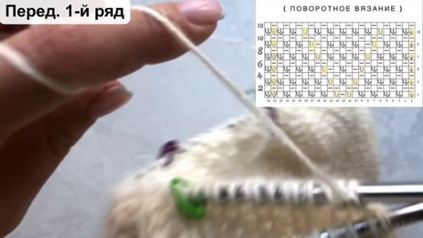 Мастер-класс двусторонний джемпер полупатентной резинкой спицами с ажуром из Drops Nord и Drops Sil