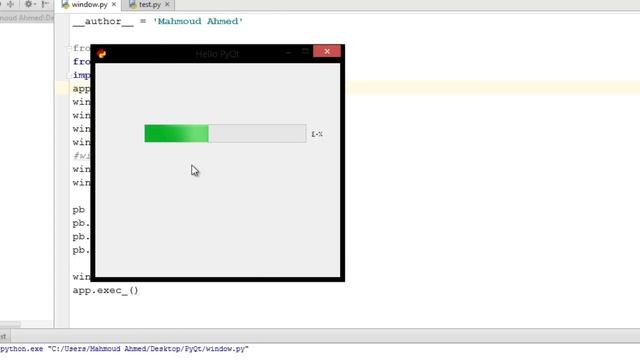 12 _ ProgressBar In PyQt (Arabic) смотреть онлайн