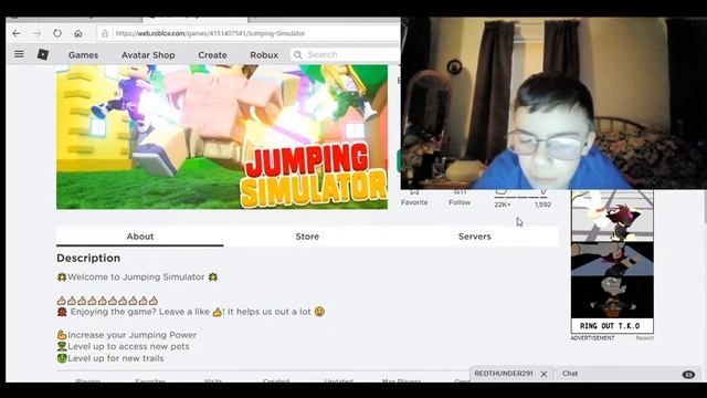 ROBLOX JUMPING SIMULATOR... смотреть онлайн