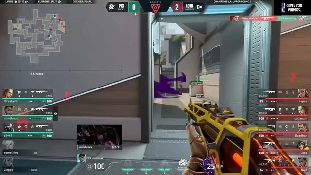 Paper Rex vs LOUD - HIGHLIGHTS | Valorant Champions 2023 смотреть онлайн