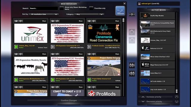 ATS 1.47 BIG MAP COMBO (Update) смотреть онлайн