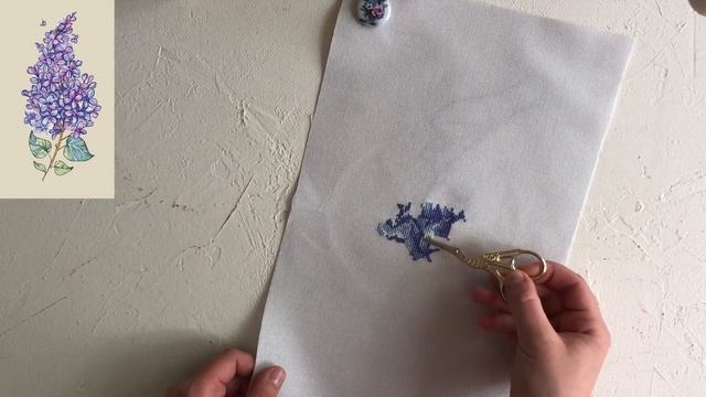 Процессы вышивки и немного о летних планах. смотреть онлайн