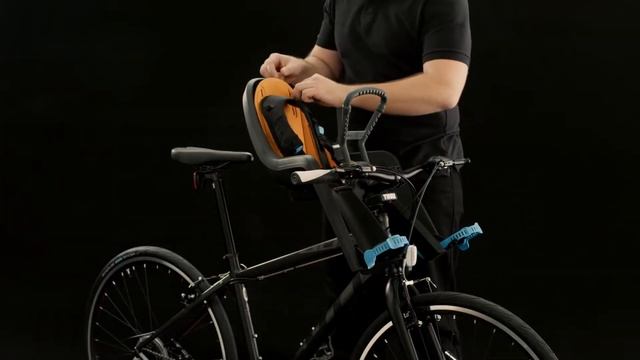 Jak zamontować fotelik rowerowy dla dzieci Thule RideAlong Mini смотреть онлайн