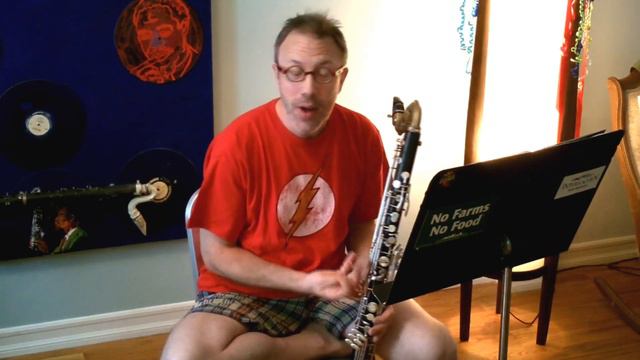 So you want to be a Bass Clarinet player: Rose Etude #1 (From 40 Etudes) смотреть онлайн