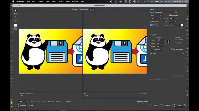 How To Save JPG For Web In Illustrator CC смотреть онлайн