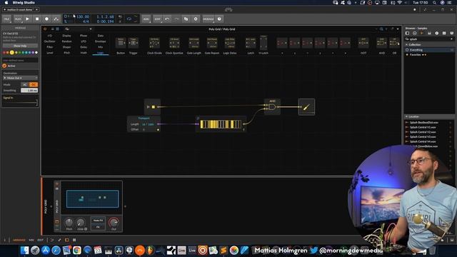 Bitwig & Analog Hardware Synths ? CV Gate & Trig смотреть онлайн