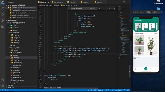 LCRN EP2 - Plant App - React Native UI смотреть онлайн