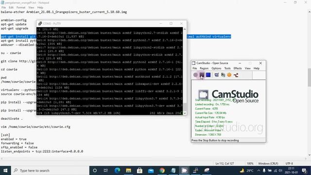 Orange Pi Zero, First boot and Preparing Cowrie Honeypot смотреть онлайн
