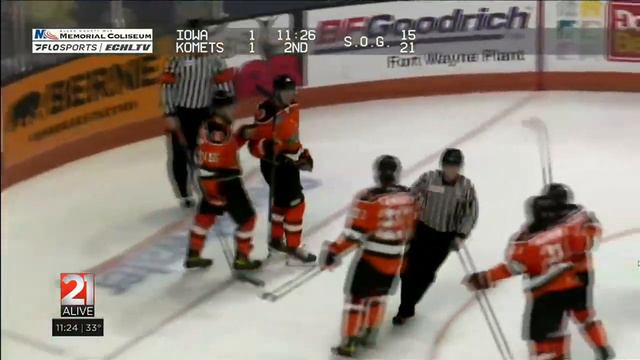 Komets win sixth straight, 5-2, over the Heartlanders смотреть онлайн