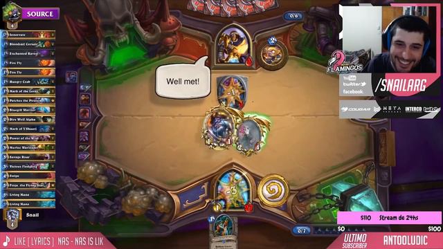 Missed Lethals and Extended BM's | Hearthstone Un'Goro смотреть онлайн