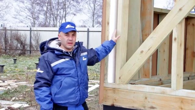 2 9 Строим каркасный дом Монтаж ветрозащитных плит Изоплат ISOPLAAT Строй и Живи YouTube 720p смотреть онлайн