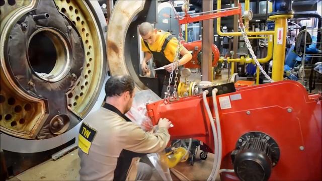 Химическая чистка котла Viessmann Vitomax 200 тип M241 3.2 МВт