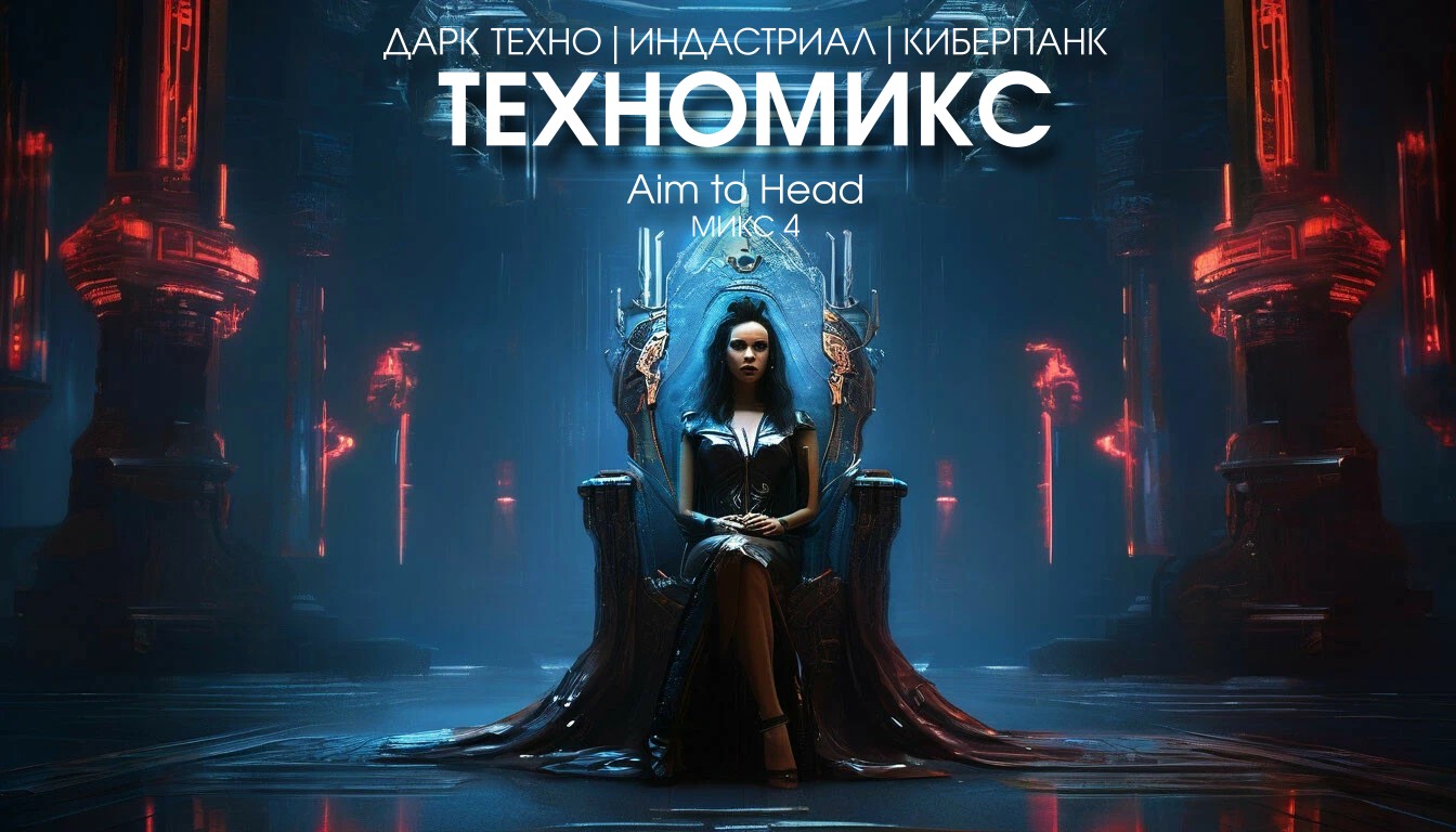 Техномикс №4 - Дарк Техно/Киберпанк/Индастриал музыка