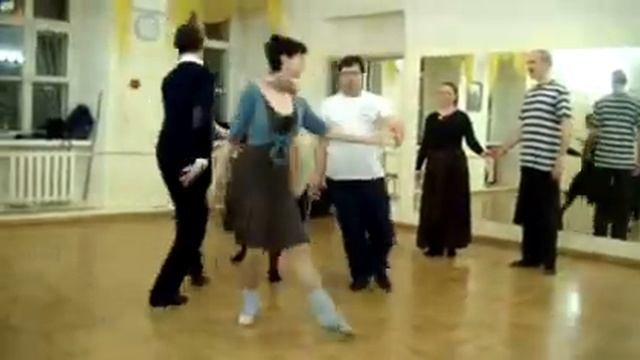 Кадриль-мазурка по Целлариусу. Фигура 1. смотреть онлайн