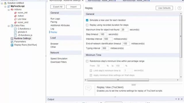 TruClient Web Protocol - How to record the script into various actions смотреть онлайн