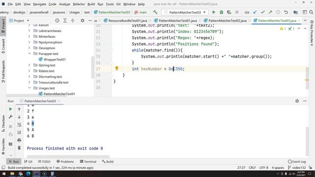 133 - Utility Classes - Regex pt 03 - Pattern and Matcher - Range смотреть онлайн