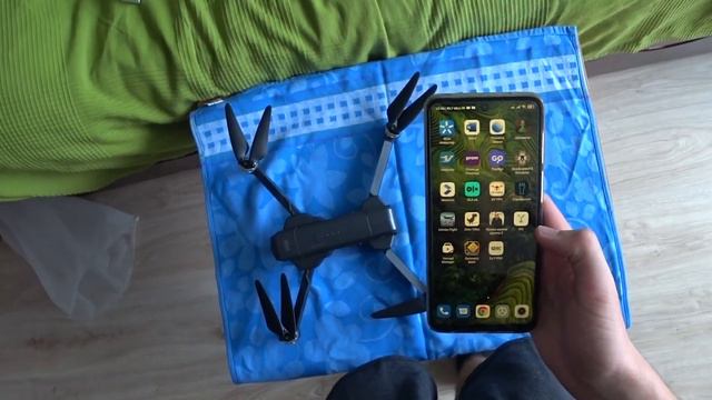 Распаковка дрона SJRC F11 4K PRO смотреть онлайн