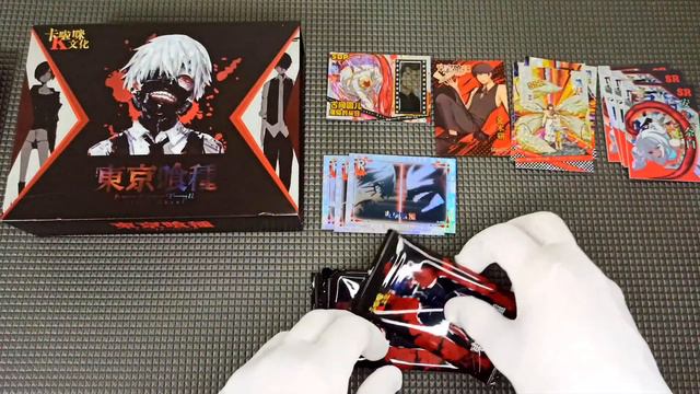 Бокс Коллекционных карточек Токийский Гуль №4 #anime #tokyoghoul