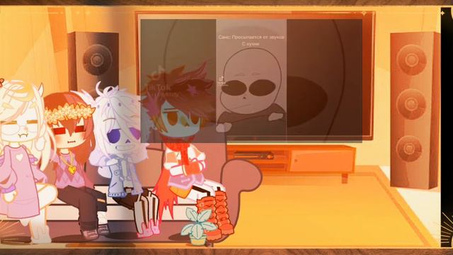 РЕАКЦИЯ UNDERTALE НА TIKTOK | #gachanox #undertale #video