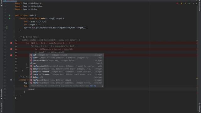 1. Two Sum Problem Solution Leetcode in Java смотреть онлайн