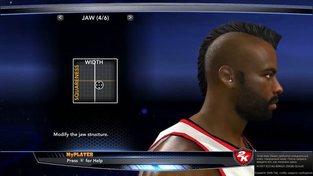 Создание персонажа в NBA2K14 #1