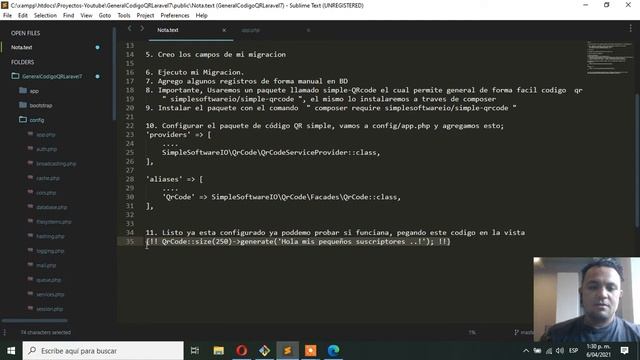 ?Como Generar Codigos QR en Laravel Paso a Paso ? смотреть онлайн