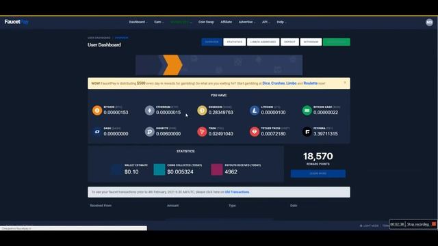 DOGECOIN AUTO FAUCET - СОБИРАЕМ ДОГИ НА ПОЛНОМ ПАССИВЕ смотреть онлайн