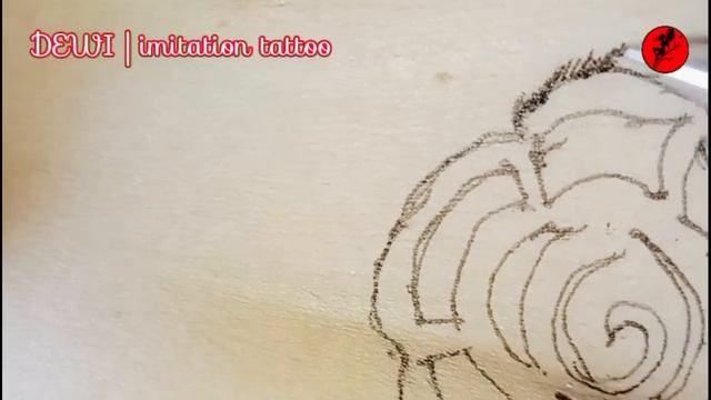 TATTOS VIDEO Ep.43 | DEWI IMITATION TATTOO | flower tattoo sketch |Tattoo minimalis|personal tattoo смотреть онлайн