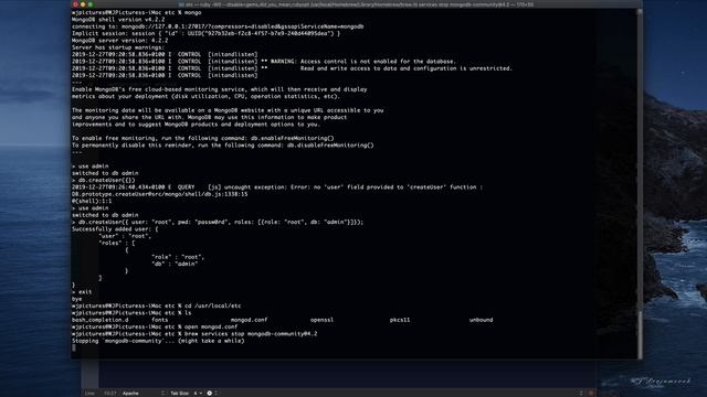 Install MongoDB on Mac using brew. смотреть онлайн