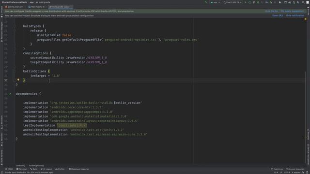 SharedPreferences로 앱 설정값 저장하고 불러오기::Android Studio에서 Kotlin으로#13 смотреть онлайн