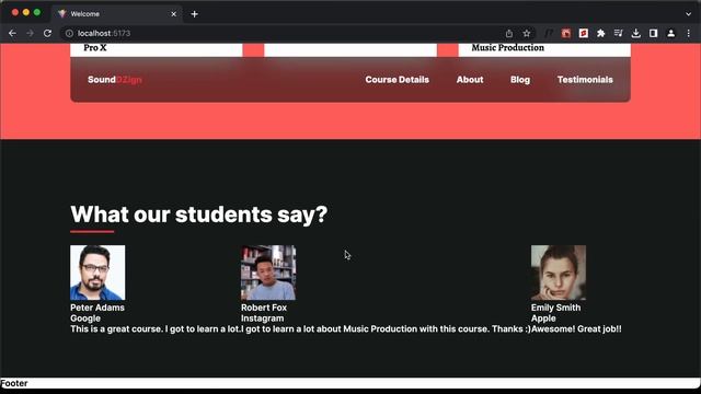 Figma To React JS | Build A Modern Responsive Website - Testimonials Section смотреть онлайн