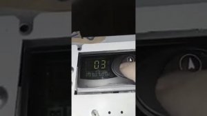 настроика контроллера Elstat.  Убараем датчик двери (эко режима), вход в МЕНЮ