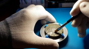 Чудо столик для чистки монет. Краткий обзор.