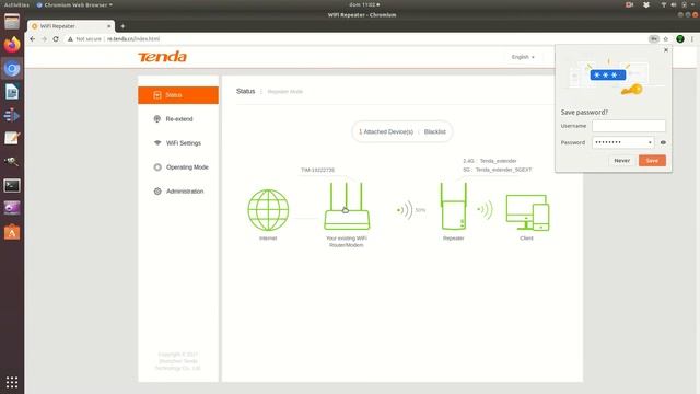 Tenda A15 Wi-Fi Extender • Admin panel login and settings overview смотреть онлайн