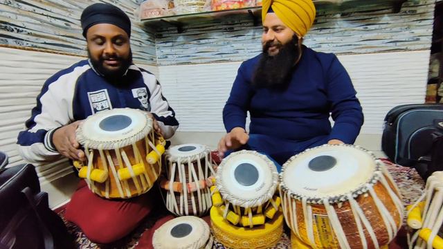 Brass Bombay Bayan | Original Black Shisham Wood Tablas | Concert Quality | Dilpreet Singh Dil USA смотреть онлайн