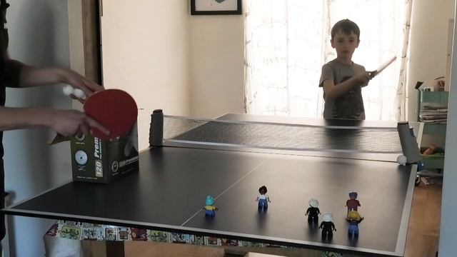 Table tennis at home - Episode 7 - Beat your family смотреть онлайн