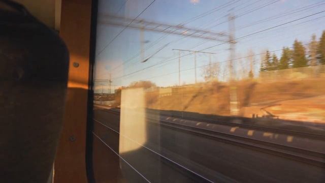 Sweden, Stockholm, Train Ride From Central Station To Arlanda Airport T2 / T3
