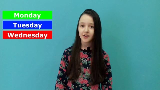Дни недели. Days of the Week. смотреть онлайн