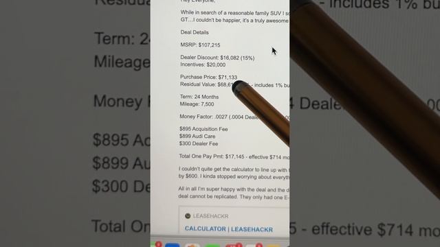 The Ultimate Lease Hack: Get the $107,000 2023 Audi e-tron GT for Just $714/month! смотреть онлайн