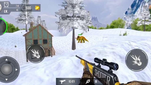 Dino Hunter 3D Hunting Offline Android Gameplay Part_17 смотреть онлайн