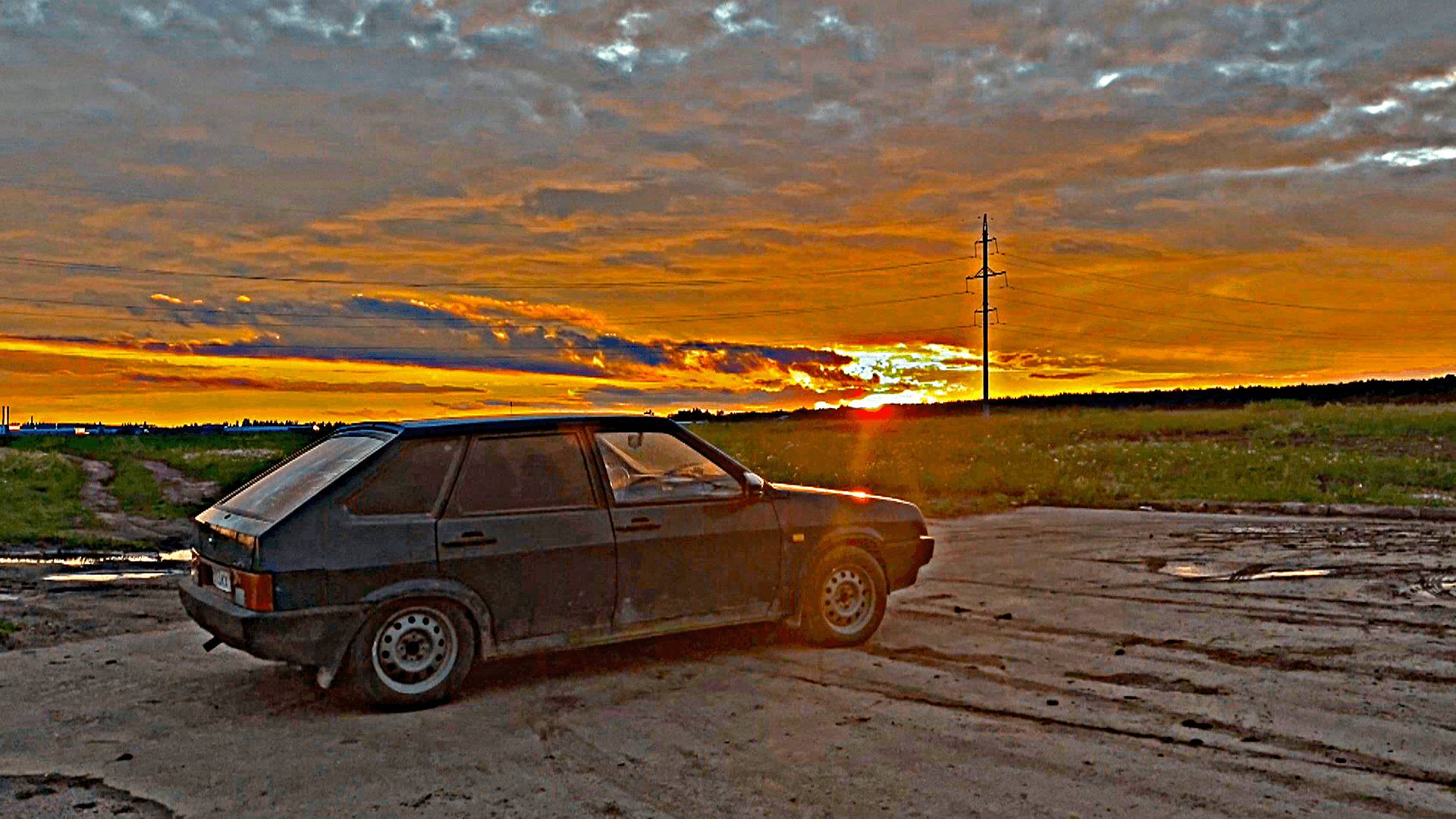 Пилим пружины в круг ПРЯМО НА МАШИНЕ без снятия! Грамотное занижение! Ваз 2109! Чуть не.... #6серия смотреть онлайн