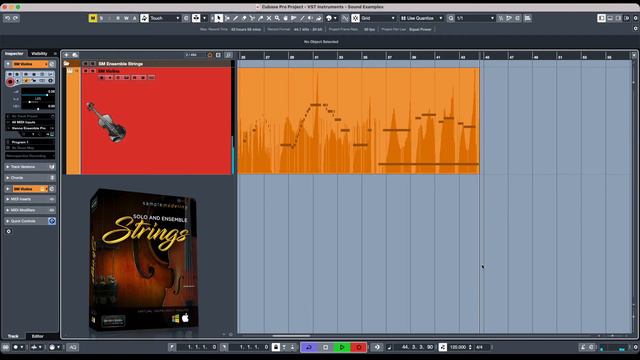Samplemodeling Strings - Violins Played Freely With a TEC Breath Controller смотреть онлайн
