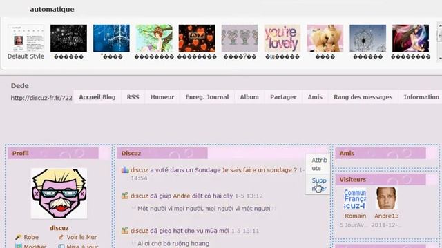 Tutoriel Espace Blog styliser http://www.discuz-france.fr/forum.php.avi смотреть онлайн