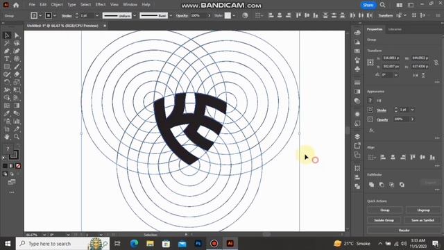 How to make a logo in illustrator / logo how to make / creat a logo with ai. смотреть онлайн