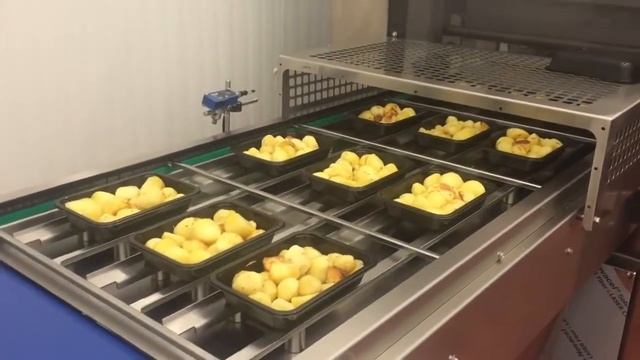 Упаковка варёного картофеля в лотки смотреть онлайн