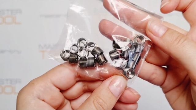 Спиральные вставки для ремонта резьбы М6 Yato YT-1765 смотреть онлайн