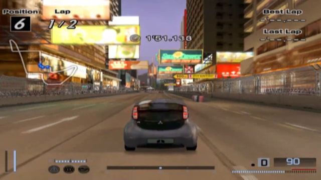 Гран Туризмо 4 (Онлайн Тест Версия) Митсубиши i Геймплей смотреть онлайн