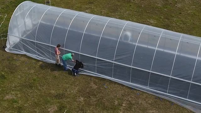 INSTALLING GREENHOUSE PLASTIC смотреть онлайн